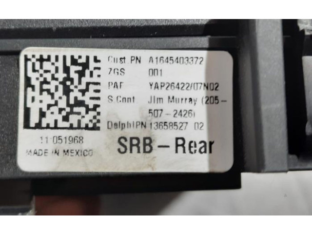   Pojistková skříňka A1645403372   Mercedes-Benz ML W164 2008