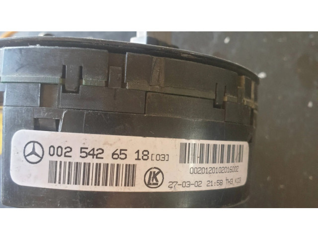 Подрулевой шлейф SRS 0025426518, 002012000201602   Mercedes-Benz A W168