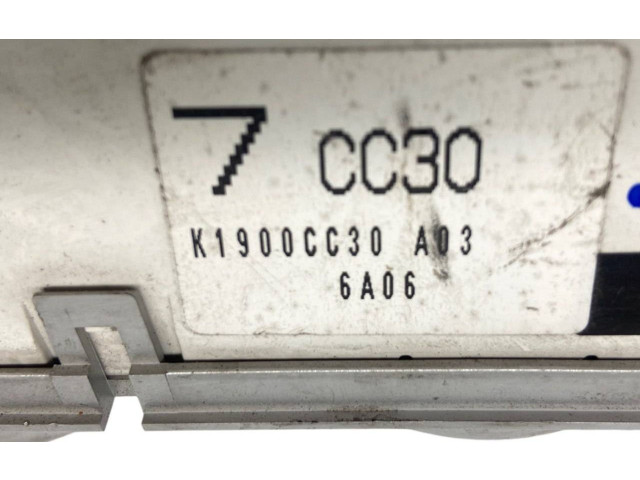 Блок управления климат-контролем K1900CC30, 6A06   Mazda 5