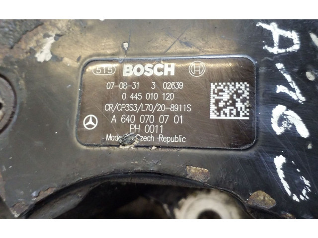 Vstřikovací čerpadlo A6400700701, 0445010120   Mercedes-Benz A W169     