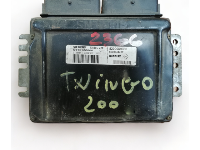 Řídící jednotka S110138000, S110138000   Renault Twingo I 2000