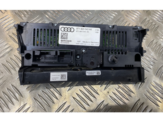 Блок управления климат-контролем 8T1820043AK   Audi A4 Allroad
