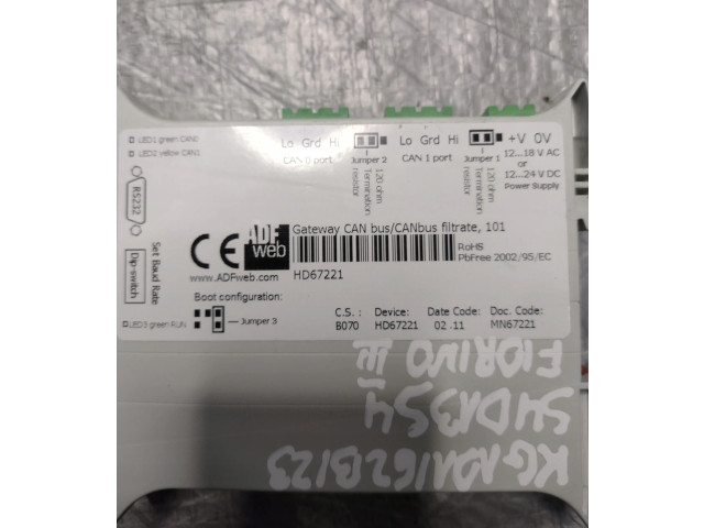 Блок управления HD67221   Fiat Fiorino
