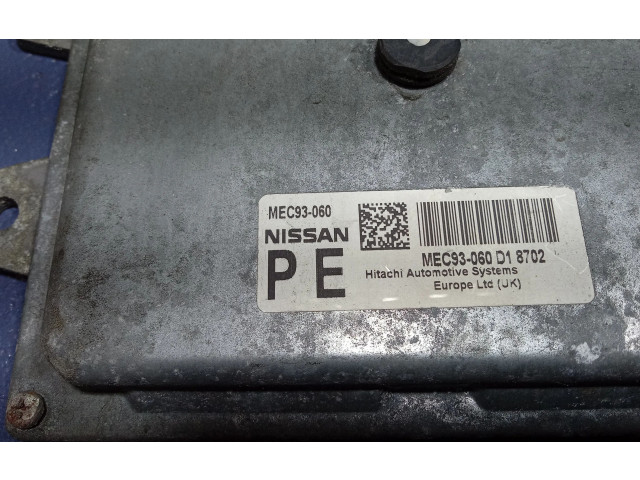 Řídící jednotka MEC93-060, MEC93-060   Nissan Note (E11) 2008