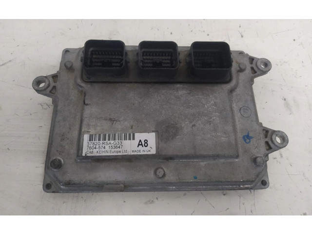 Řídící jednotka 37820RSAG33   Honda Civic 