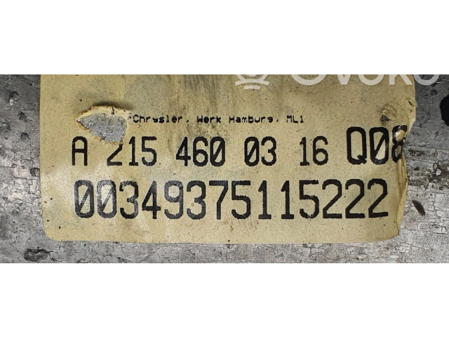    Рулевая рейка A2154600316   Mercedes-Benz S W220 1998 - 2006 года