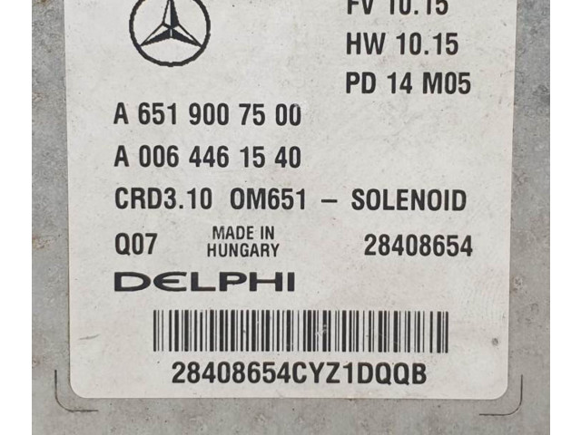 Řídící jednotka 28408654, A0064461540   Mercedes-Benz C W204 2011