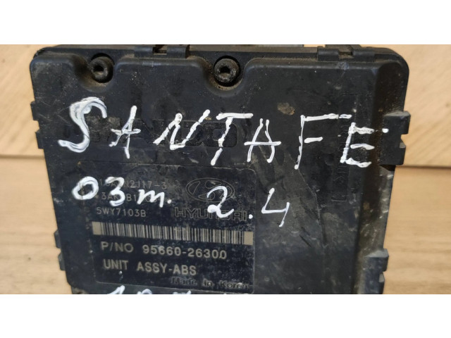 Jednotka ABS 9566026300, 5WY7103B   Hyundai Santa Fe 2003