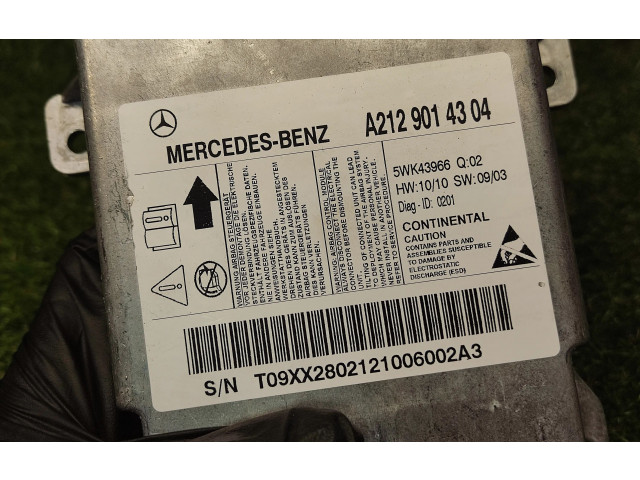 Блок подушек безопасности A2129014304, 5WK43966   Mercedes-Benz E W212