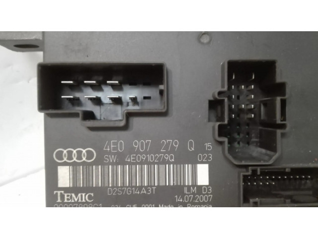 Блок комфорта 4E0907279Q, 00007898C1   Audi A8 S8 D3 4E   