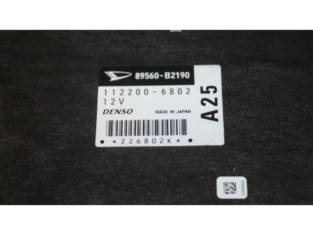 Řídící jednotka 89560B2190, 1122006802   Daihatsu Cuore 2005