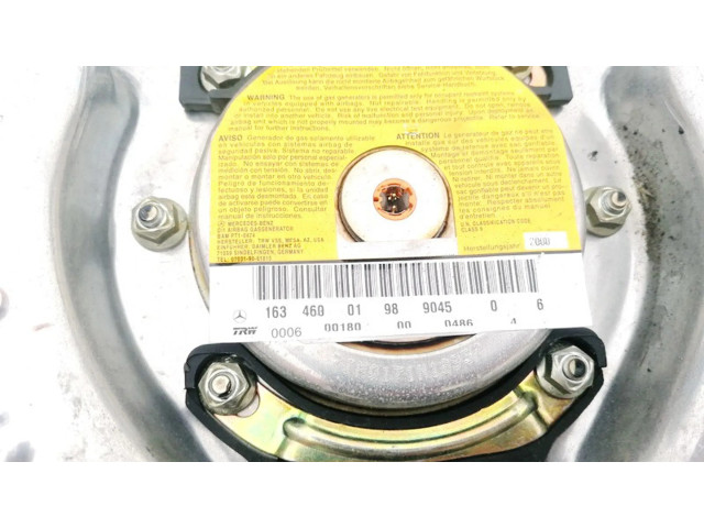 Подушка безопасности водителя 1634600198   Mercedes-Benz ML W163