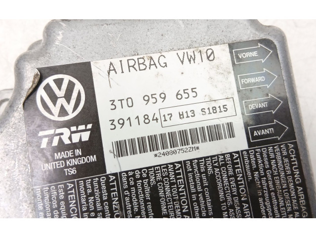 Блок подушек безопасности 3T0959655   Skoda Superb B6 (3T)