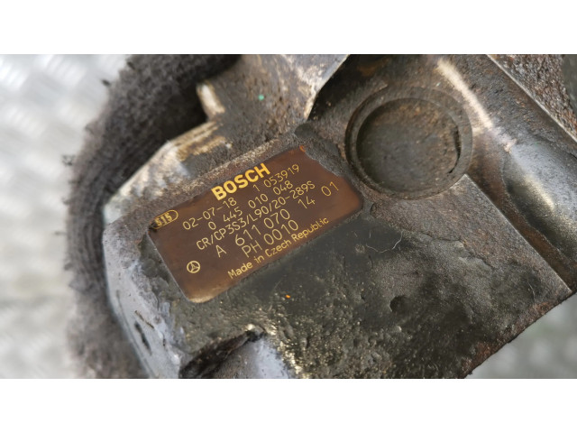 Vstřikovací čerpadlo 0445010048, A6110701401   Mercedes-Benz E W211  pro naftový motor 2.2  