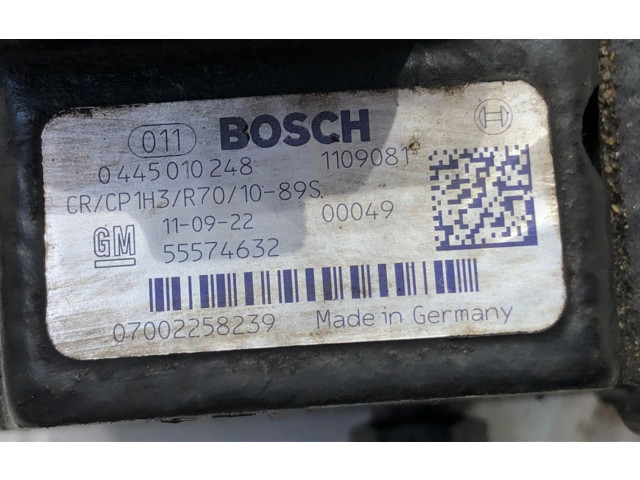 Vstřikovací čerpadlo 0445010248   Opel Astra J     