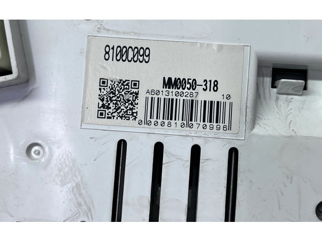 Přístrojová deska  Mitsubishi L200 2014 MM0050318, 8100C099  