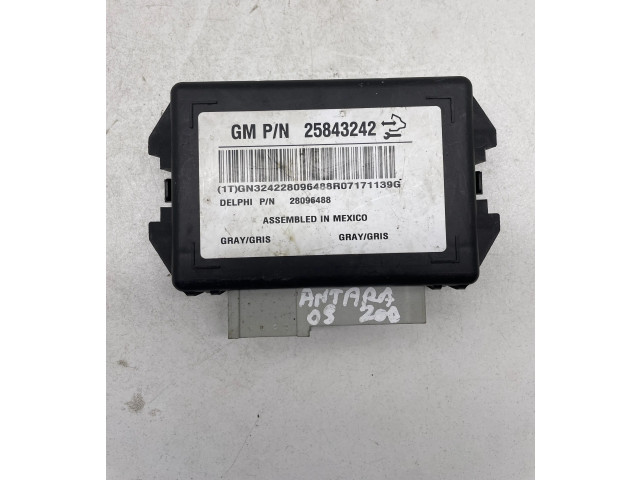 Řídící jednotka 25843242   Opel Antara 2010