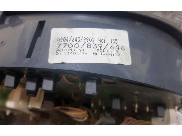 Zpětné zrcátko  Renault Megane II 1996  7700839646  