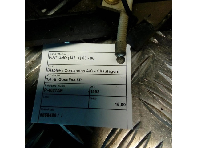 Блок управления климат-контролем 5858480   Fiat Uno