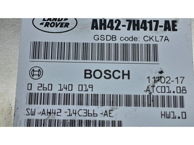 Блок управления коробкой передач AH427H417AE   Land Rover Range Rover Sport L320