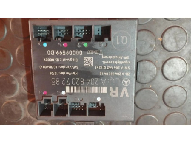 Řídící jednotka A2048207285, MODULOELECTRONICO   Mercedes-Benz C W204 