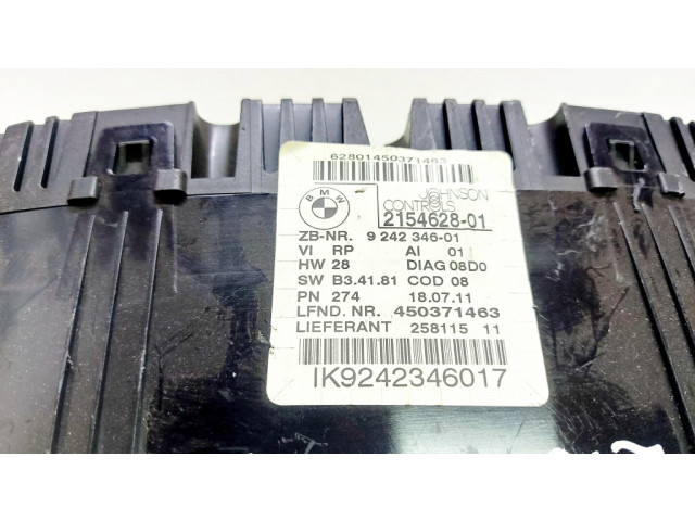 Přístrojová deska  BMW X1 E84 2011 215462801  