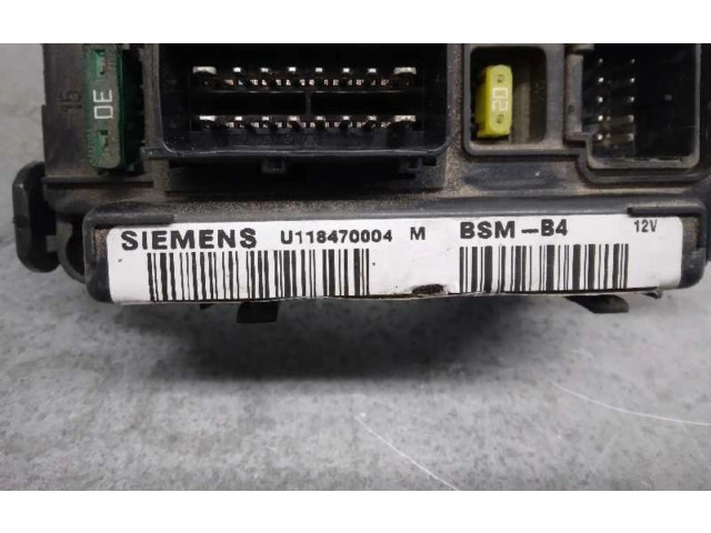 Pojistková skříňka Řídící jednotka BSM 9650618380, U118470004   Peugeot 1007 2008