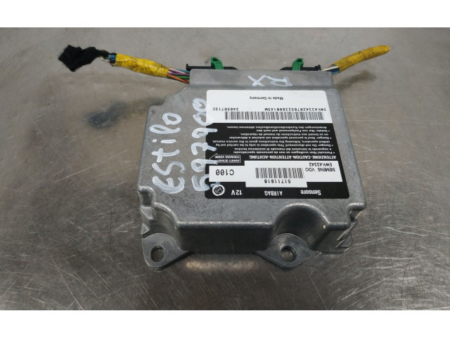Блок подушек безопасности 5WK43342   Fiat Stilo
