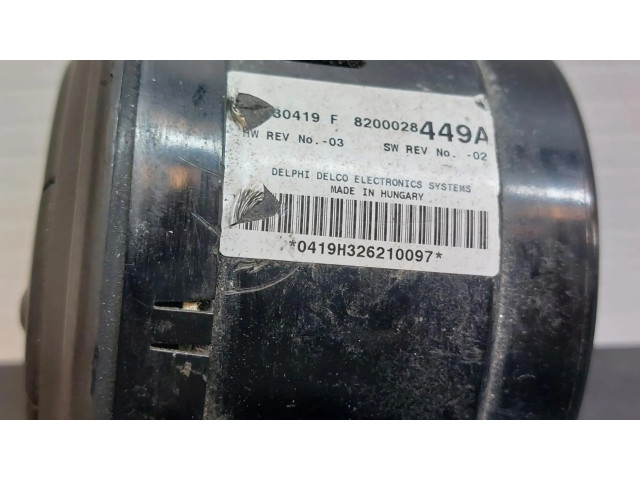 Блок управления климат-контролем 8200028449   Renault Espace   Grand espace V