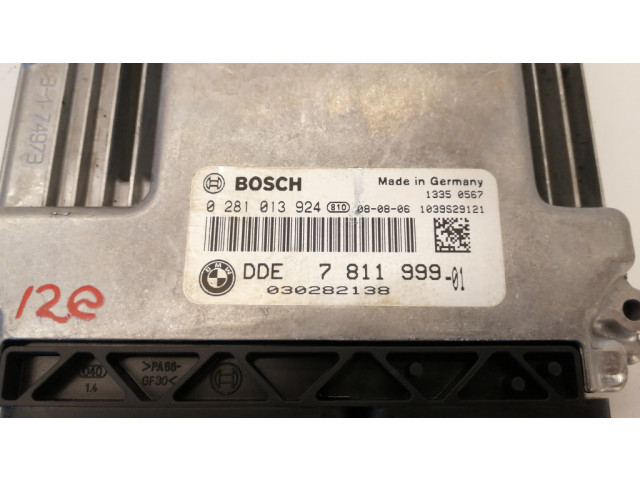 Блок управления двигателя 0281013924, 7811999   BMW X3 E83