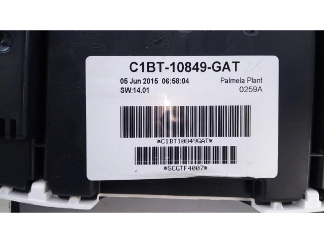 Панель приборов C1BT10849GAT, E3-B3-35-3   Ford Fiesta       