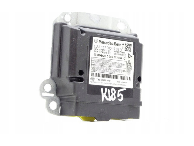 Блок подушек безопасности A1179001702   Mercedes-Benz GLA W156