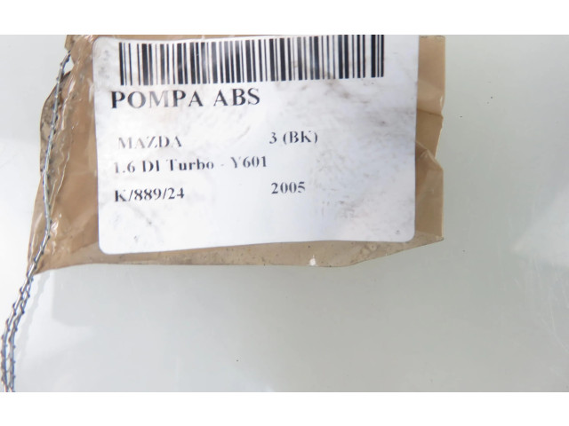 Jednotka ABS 10020700304, 3M512M110CA   Mazda 3 I 2005