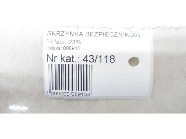   Pojistková skříňka    Nissan Pulsar 2014