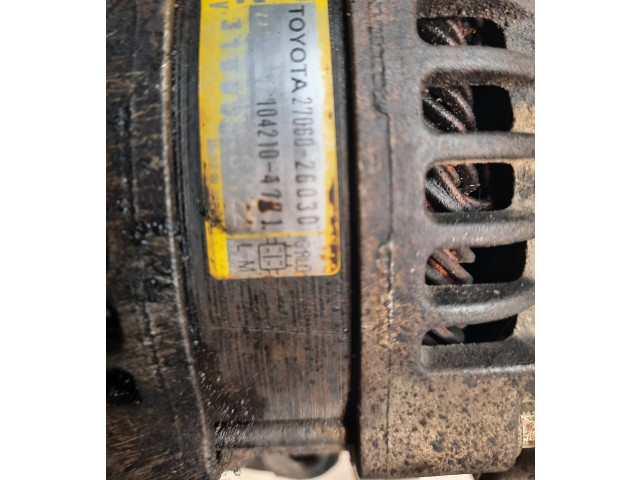 Генератор 2706026030, 060970904   Toyota RAV 4 (XA30)      