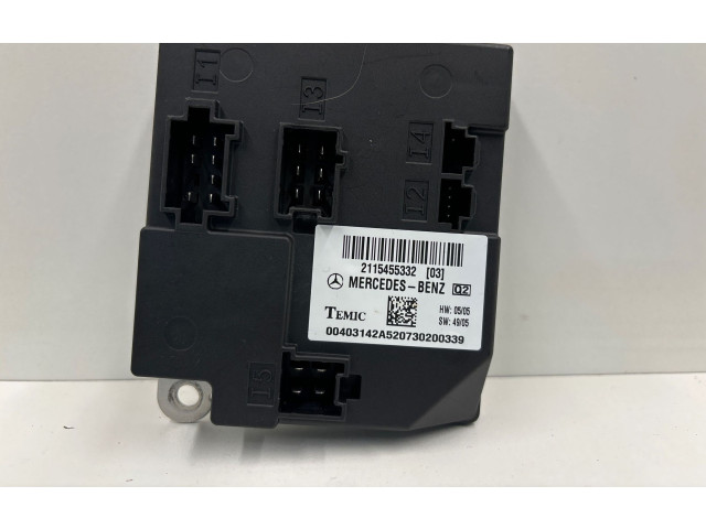Блок комфорта A2115455332   Mercedes-Benz CLS AMG C219   