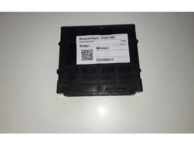 Řídící jednotka MK386857, E6T01771   Mitsubishi Pajero 2004