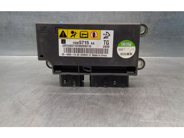 Блок подушек безопасности 13505715   Chevrolet Spark