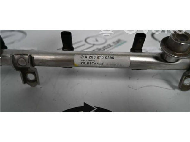 Vstřikovací lišta A2660700395, A2660700395   Mercedes-Benz A W169    M266.920 