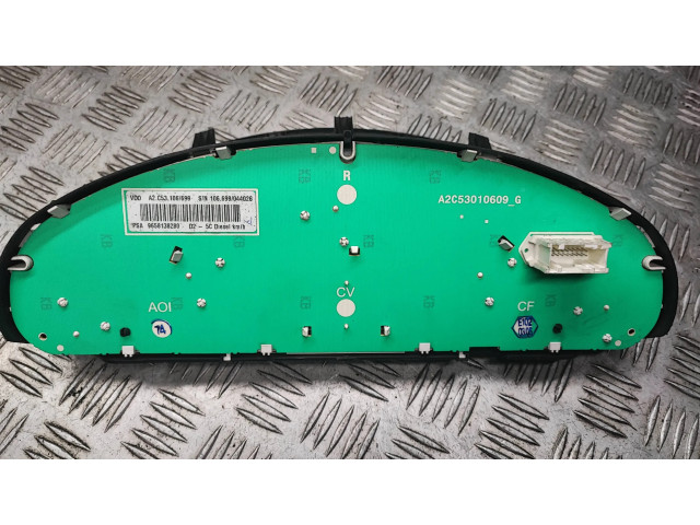 Přístrojová deska  Peugeot 407 2007 9658138280, A2C53106699  