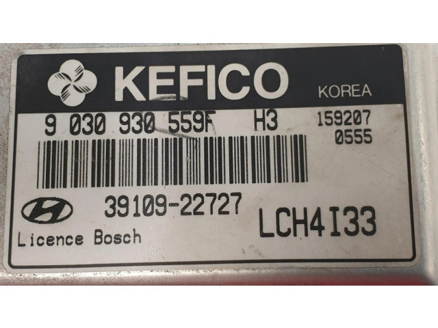 Řídící jednotka 9030930559F, 3910922727   Hyundai Accent 2002