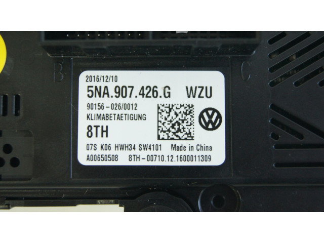 Блок управления климат-контролем 5NA907426G   Volkswagen Tiguan