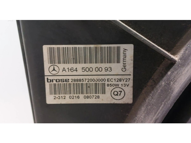 Вентилятор радиатора     A1645000093    Mercedes-Benz ML W164 3.0