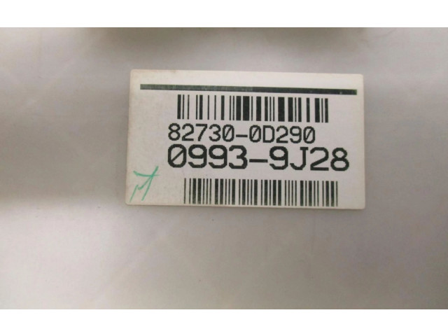   Pojistková skříňka 827300D290   Toyota Yaris 2010