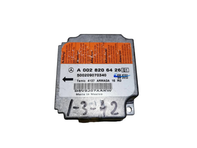 Блок подушек безопасности A0028206426, 500209070340   Mercedes-Benz S W220