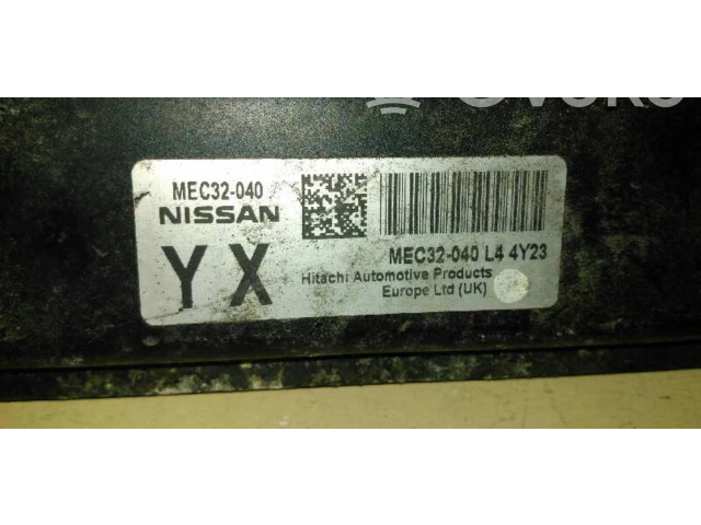 Řídící jednotka MEC32040   Nissan Micra 
