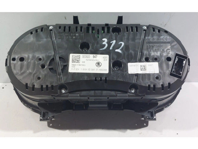 Přístrojová deska  Skoda Octavia Mk3 (5E) 2015 5E0920947, 5E0920947  