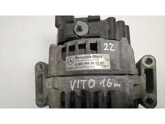 Генератор A0009062822   Mercedes-Benz Vito Viano W447 2.2     