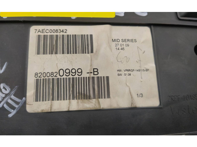 Přístrojová deska  Renault Clio III 2009 8200820999B  