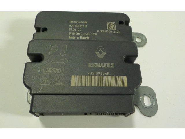 Блок подушек безопасности 985109354R, 985109354R   Dacia Dokker